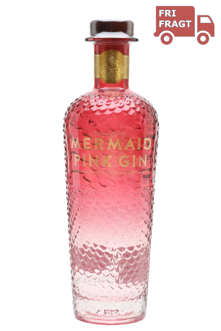 Mermaid Gin Jordbær - Isle of Wright